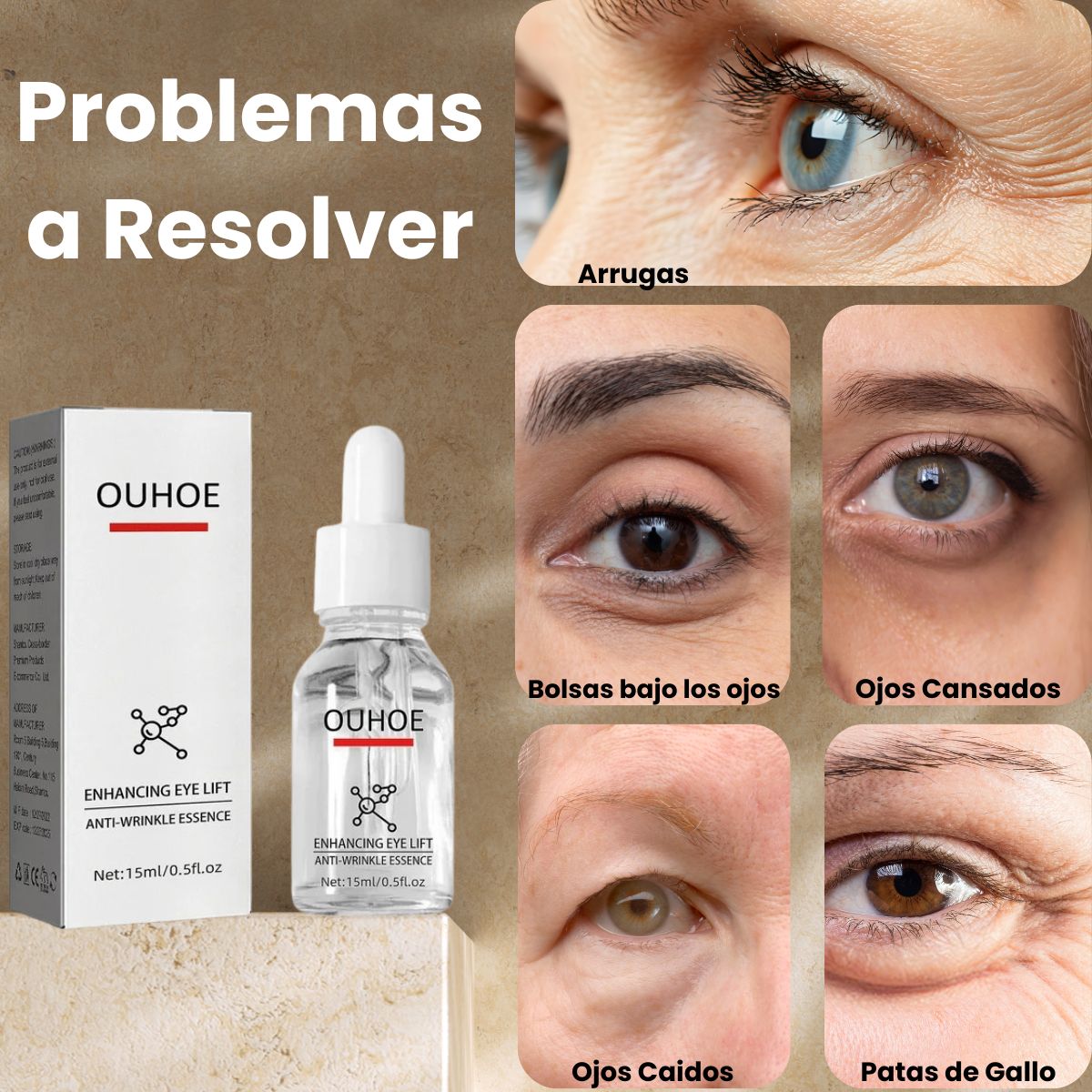 Serum Antiojeras Rejuvenecedor — Dile Adiós a las Ojeras y Transforma tu Mirada